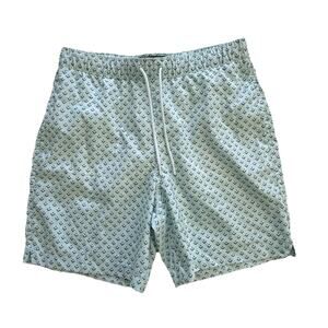 New Abercrombie & Fitch Mens Swim Trunks Shorts Sz S Stretch Logo Pocket